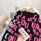 Letter Pullover Sweater foreign style sweater  4989