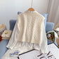 Bestickte Strickweste Damen Weste Pullover Weste Weste 4934