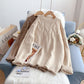 Twist sweater Korean lazy design sweater top  4939