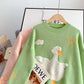 Sweater Pullover Sweater loose Korean sweater top  5001