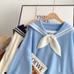 Japanischer fauler Pullover lockeres dünnes Oberteil 4957