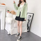 Lazy Wind kleine frisch gestrickte Strickjacke Foreign Coat 4914