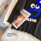 Striped cartoon sweater sweater aging shirt  5042