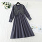Light luxury dress shows thin Korean fashion light cooked two-piece set  4726
