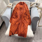 Sweater cardigan female loose lazy wind thickened thick thread twist  4933