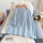 Twist sweater new fashion foreign style knitted bottomed shirt  4996