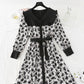 The new corduroy bottomed dress is thin, meat covered and age reduced skirt  4814
