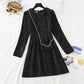 New minority waist closing fashion age reducing little black skirt  4741