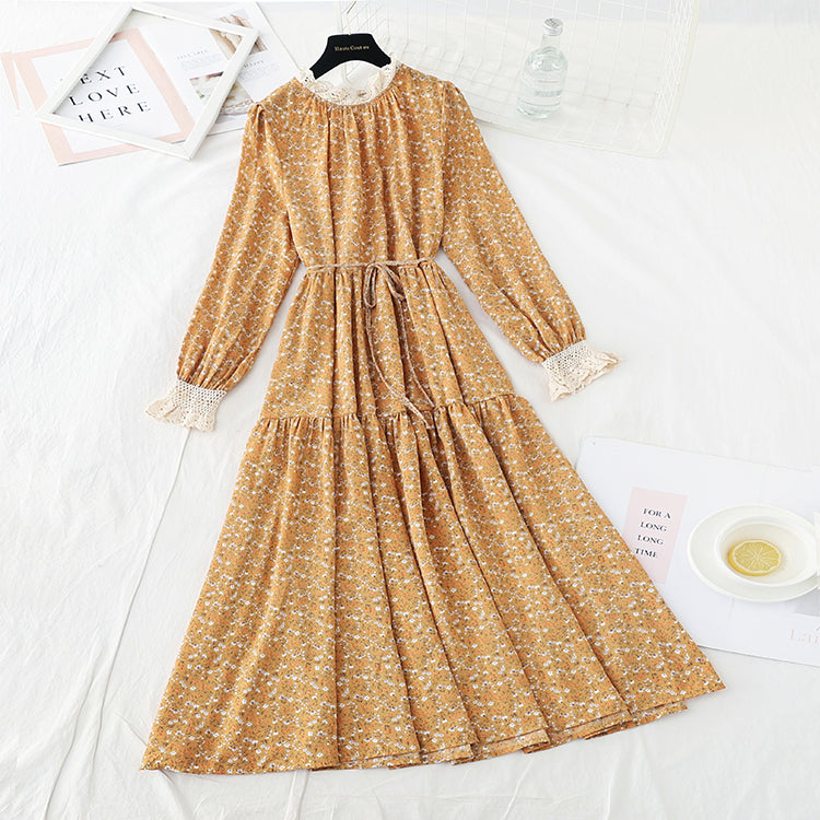 The new waist is slim, long skirt temperament is bottomed skirt  4727