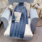 High neck long style with coat and woolen dress  4926