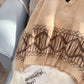 Gefälschte zwei hochgeschlossene Pullover und Tops im ausländischen Stil 4937