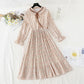 The new pleated lace up chiffon dress is too thin to the knee. Floral skirt  4804