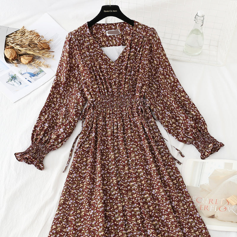 Gentle wind winter skirt is thin, with a bottomed skirt inside  4839