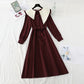 French dress women's irregular large lapel slim skirt  4750