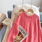 Design sense hemp lace collar sweater  4949