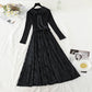 New light luxury celebrity super slim design high-end knee length skirt  4774