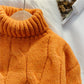 Twist Stehkragen-Pullover weiblich Retro-japanisch faul 4910