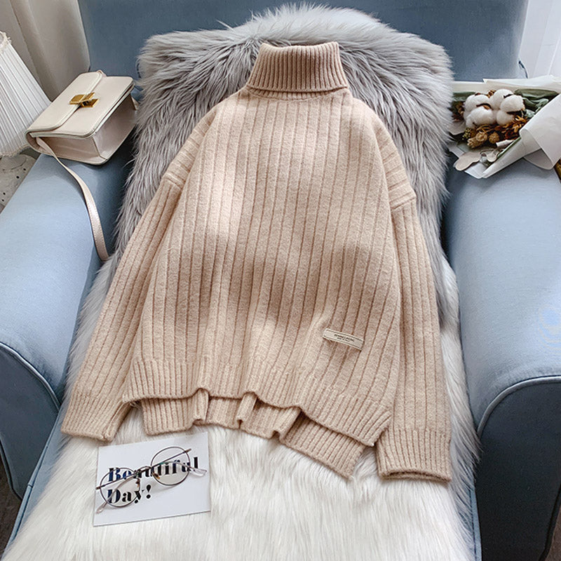 New pop style inside design sense of small man's sweater  4918