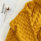 Roter Pullover mit hohem Kragen, lockerer und fauler Stil 4911