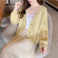 Lazy Wind kleine frisch gestrickte Strickjacke Foreign Coat 4914