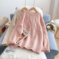 Twist sweater Korean lazy design sweater top  4939