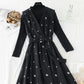 Neues Kleid Herbst Winter Weihnachten Mode Anzug zweiteiliger Rock 4799