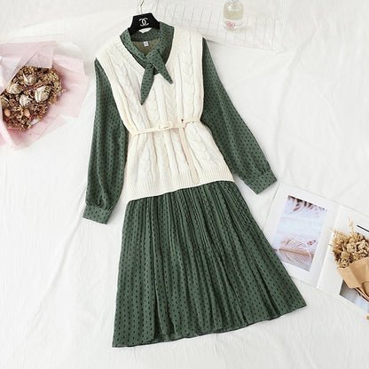 Ensemble deux pièces de jupe parfumée de style nouveau style style étranger 4447