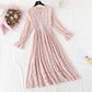 French retro skirt fairy super xiansen department, with a slim waist  4384