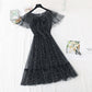 New French gentle skirt fairy super xiansen long style  4613