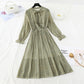 The new waist is slim and high-quality. Fairy super xiansen long skirt  4707