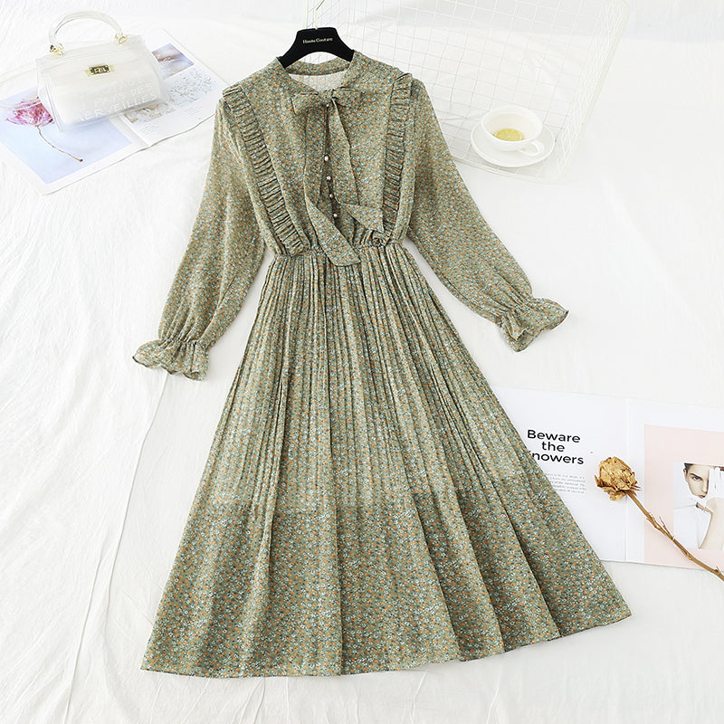 The new waist is slim and high-quality. Fairy super xiansen long skirt  4707