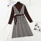 Thousands of birds in the grid wear a bottomed wool dress to reduce the waist  4556