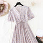 New skirt fairy super xiansen series Kikyo first love pleated skirt  4597