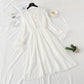 Chiffon tassel lace doll collar bottomed skirt  4470