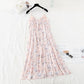 Pleated Chiffon Skirt fairy super xiansen French dress  4122