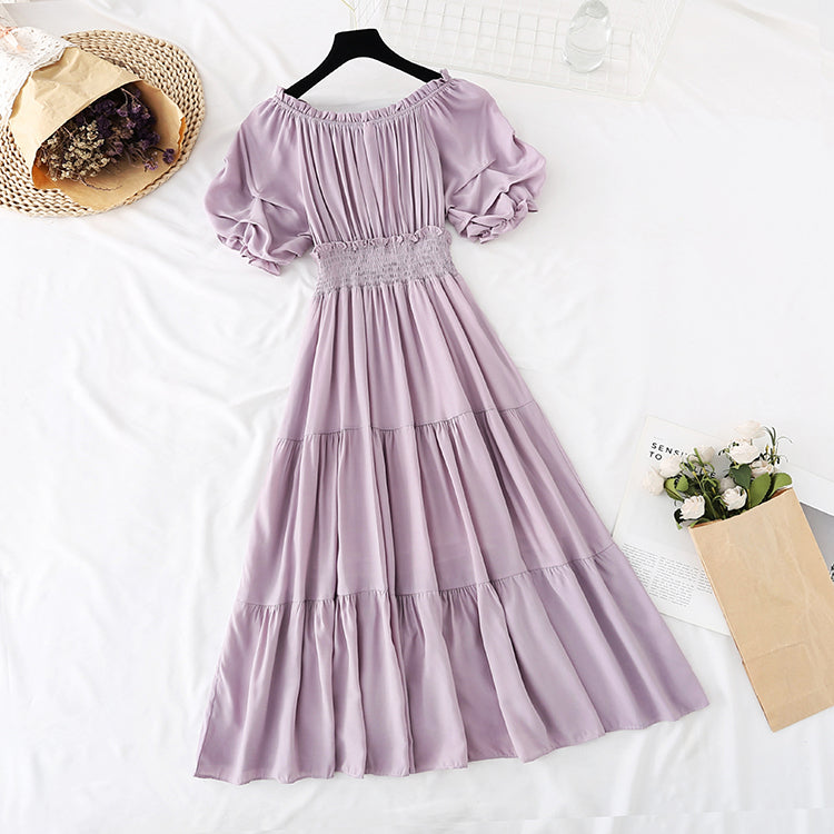 One shoulder Kikyo first love Mori French dress  4150