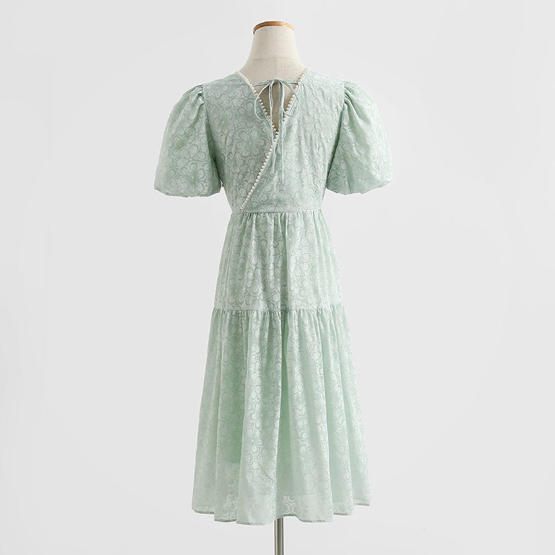 Neues französisches Retro-Kleid für die erste Liebe Princess Dress 4289