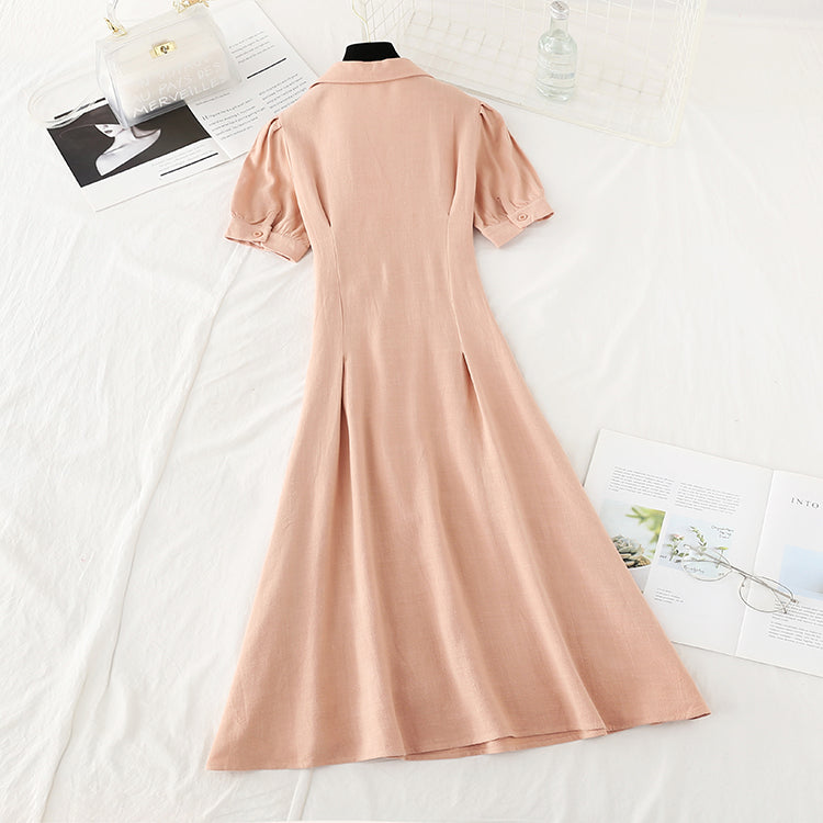 Small fragrant wind, slim skirt, cold wind, retro long skirt  4198