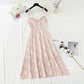 New French gentle wind snow spinning fairy temperament small skirt  4127