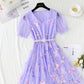 Fairy super fairy lace gauze skirt heavy industry embroidery Sequin  4421