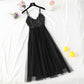 Knee length Sequin gauze skirt  4100