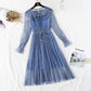Baby collar stem orange first love skirt Sen Department long skirt  4375