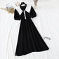 Sen Department sweet temperament baby collar small fresh long skirt  4222