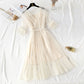 Gauze super fairy sweet niche Kikyo skirt  4301