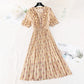 Slim waist French chiffon skirt fairy super fairy series  4504