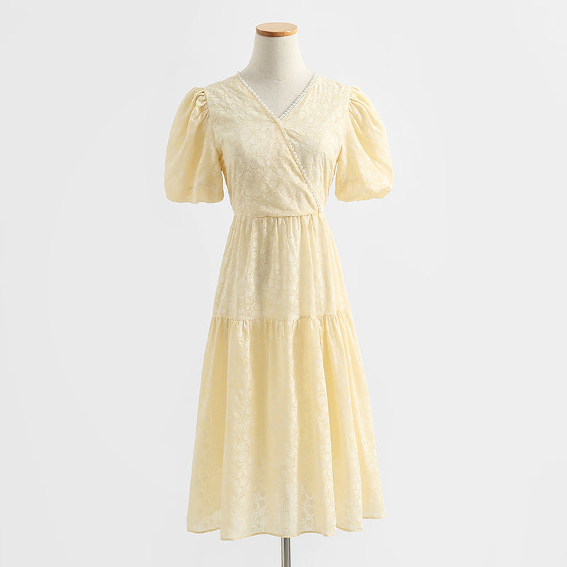 Neues französisches Retro-Kleid für die erste Liebe Princess Dress 4289