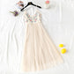 Popular super xiansen embroidered mesh skirt  4099