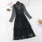 Japanischer weicher Wind mit Netzkleid 3989