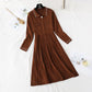 Loose sweater, skirt, bottom, inner layer, slim  3955