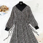 New stitching slim fake two-piece bottomed skirt  4058